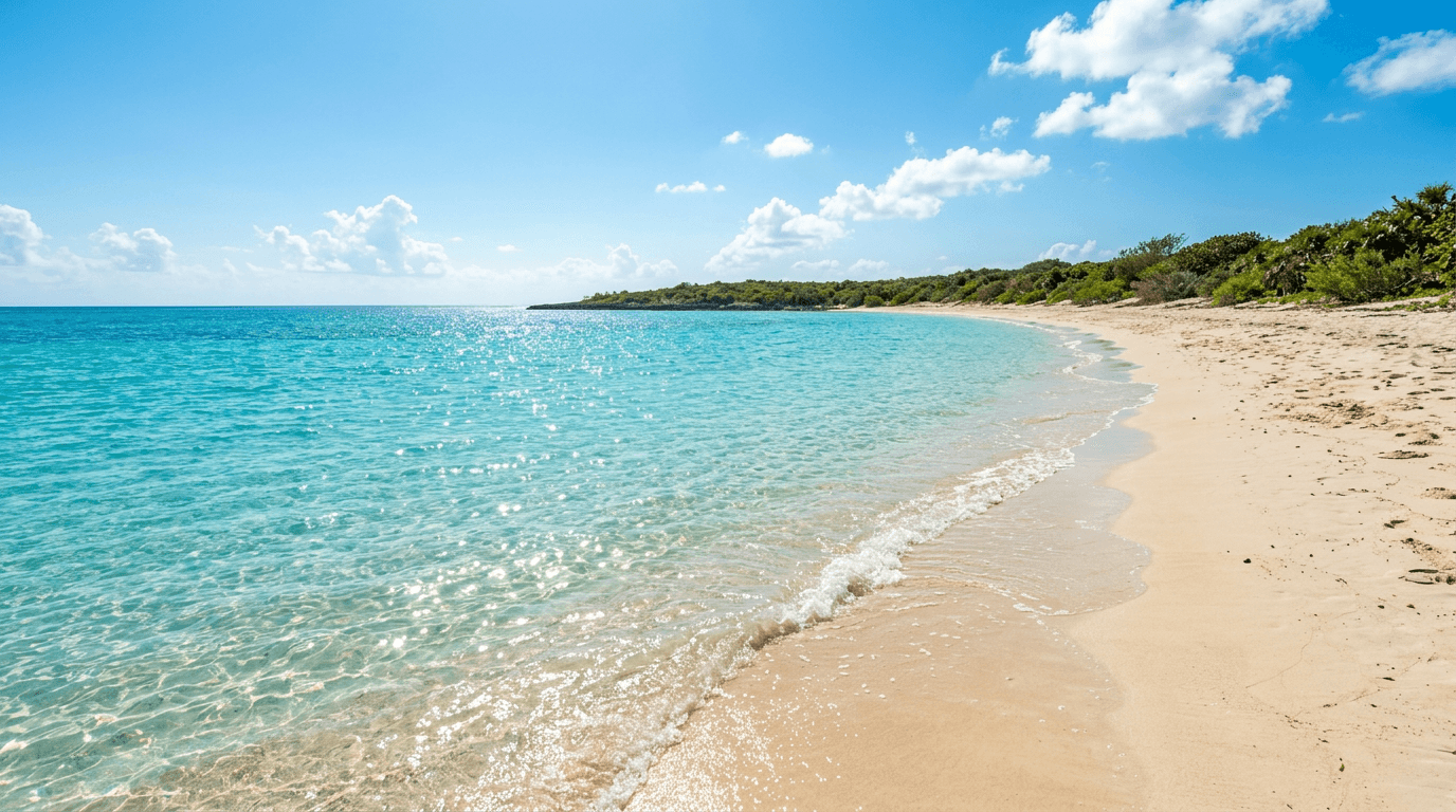 Illustrative beach scene (not this exact location)
